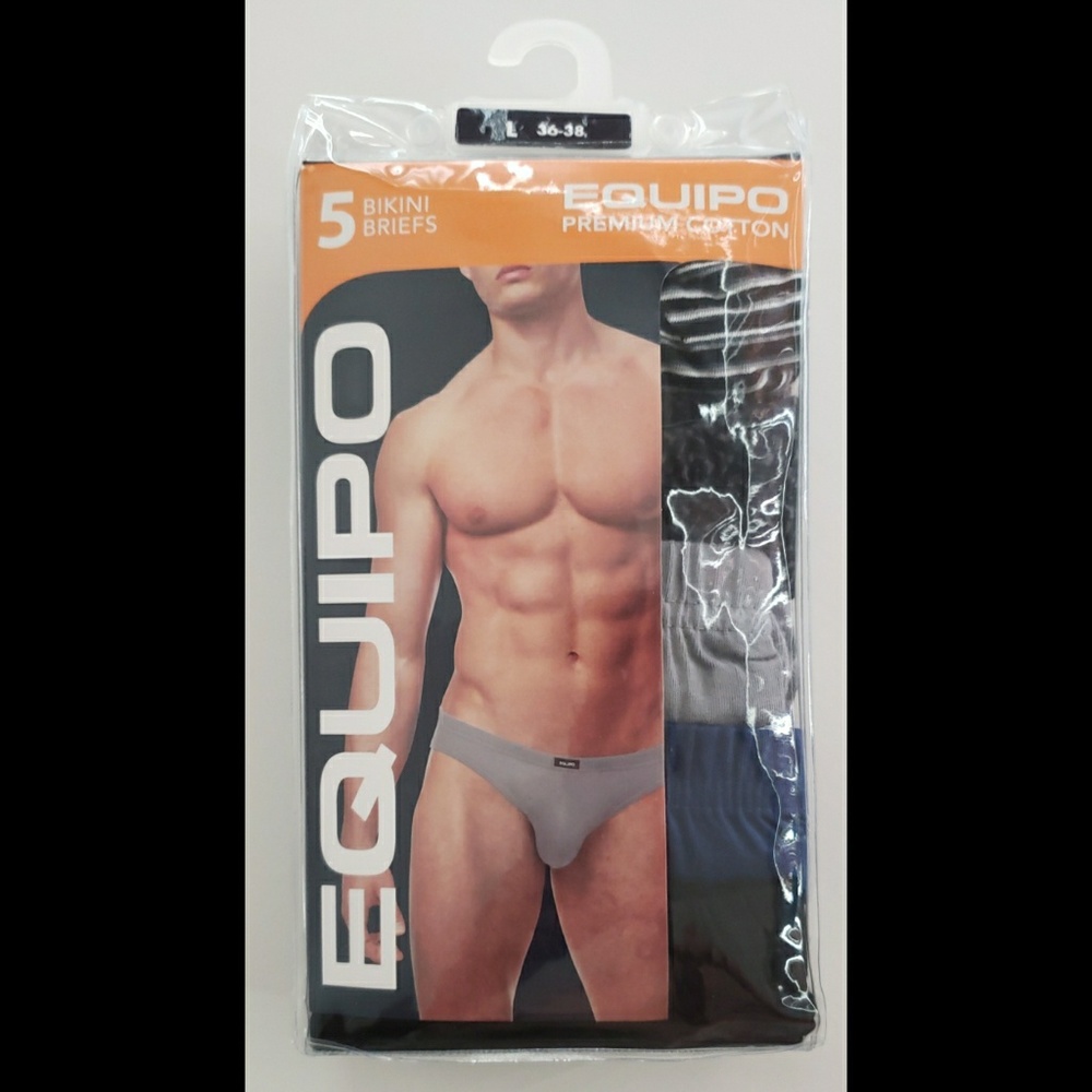 Equipo Mens 5 Pack Bikini Briefs